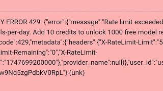 How To Fix janitor AI Error Code 429