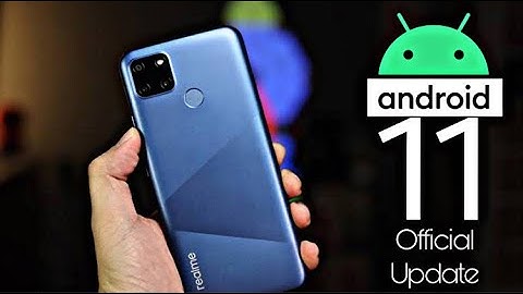 Realme C12 Official Android 11 Update