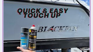Quick touchup on a lower unit