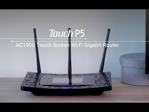 TP-LINK Touch P5 - How to set up the Touchscreen Router