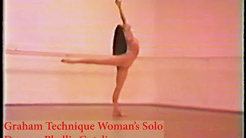 Martha Graham Technique, Solo  "Lake,"  Phyllis Gutelius, Dancer & Choreographer