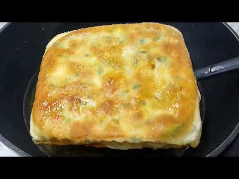 МУКА+КИПЯТОК! Я НЕ УСТАЮ ИХ ГОТОВИТЬ. ЛУЧШЕ ЧЕМ ПИЦЦА, ЛЕПЕШКА и ЧЕБУРЕКИ!БЫСТРО ВКУСНО НА СКОВОРОДЕ