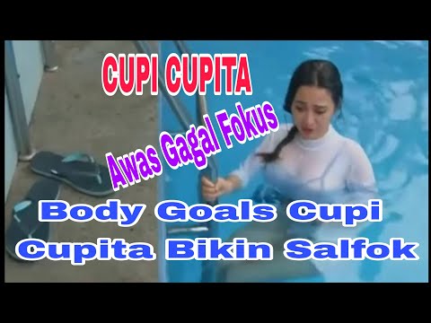 Pakai Baju Menerawang di Kolam Renang, Body Goals Cupi Cupita Bikin Salfok|| Berita Artis Populer