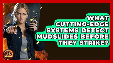 What Cutting-edge Systems Detect Mudslides Before They Strike? - Man vs. Disaster