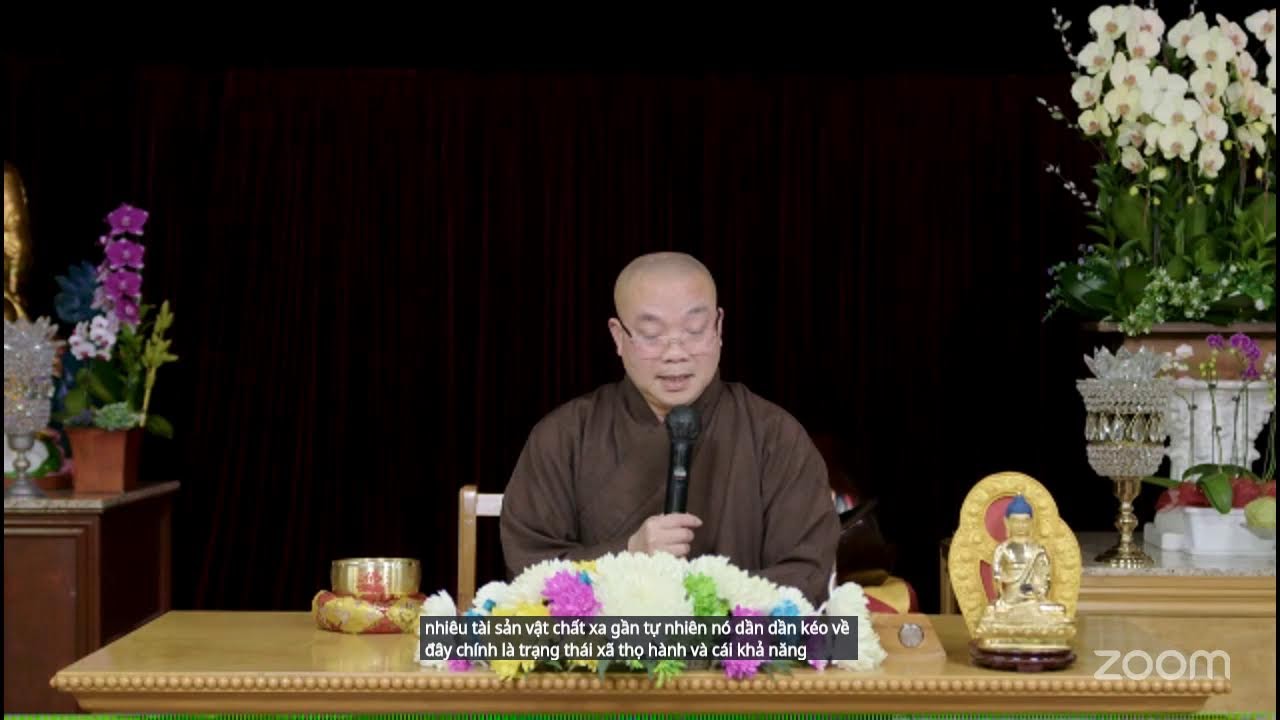 [LIVE]-Lớp Cao Đẳng-Câu Xá Q1-T.Thích Huyền Châu || SBU TV 57.15