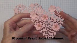 Bloomin' Heart Embellishment