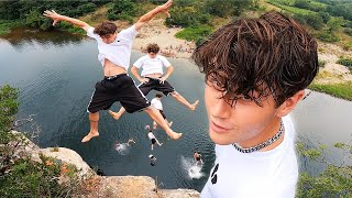 A Cliff Jumping Party | Gainer Tour 2023