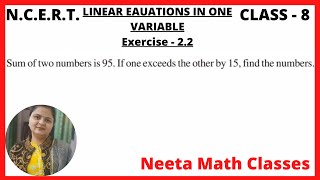 NCERT | Class 8 | Chapter 2 | Exercise 2.2 | Question - 4 | Neeta Math Classes