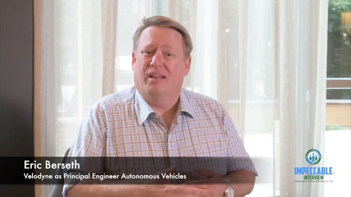 Eric Berseth Success Story - Managing Career as a ...