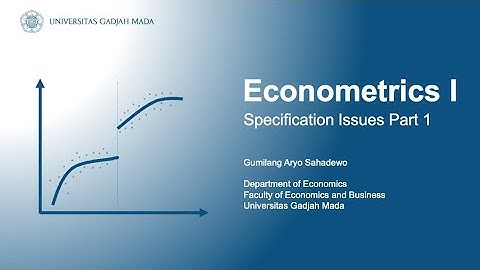 Specification Issues Part 1