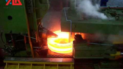 forging flange - rings milling machine
