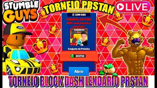 TORNEIO ELIMINATÓRIO 3V3 - BLOCK DASH LENDARIO - 480 MIL GEMAS –  rebolagamer в Twitch