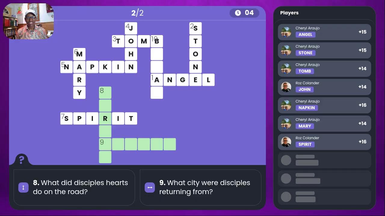 BIBLE TRIVIA | 40 Days After Resurrection Trivia & Crossword