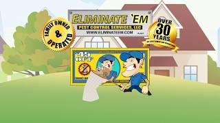 Pest Control Services CT, MA, NY and RI | Eliminate 'Em Pest Control
