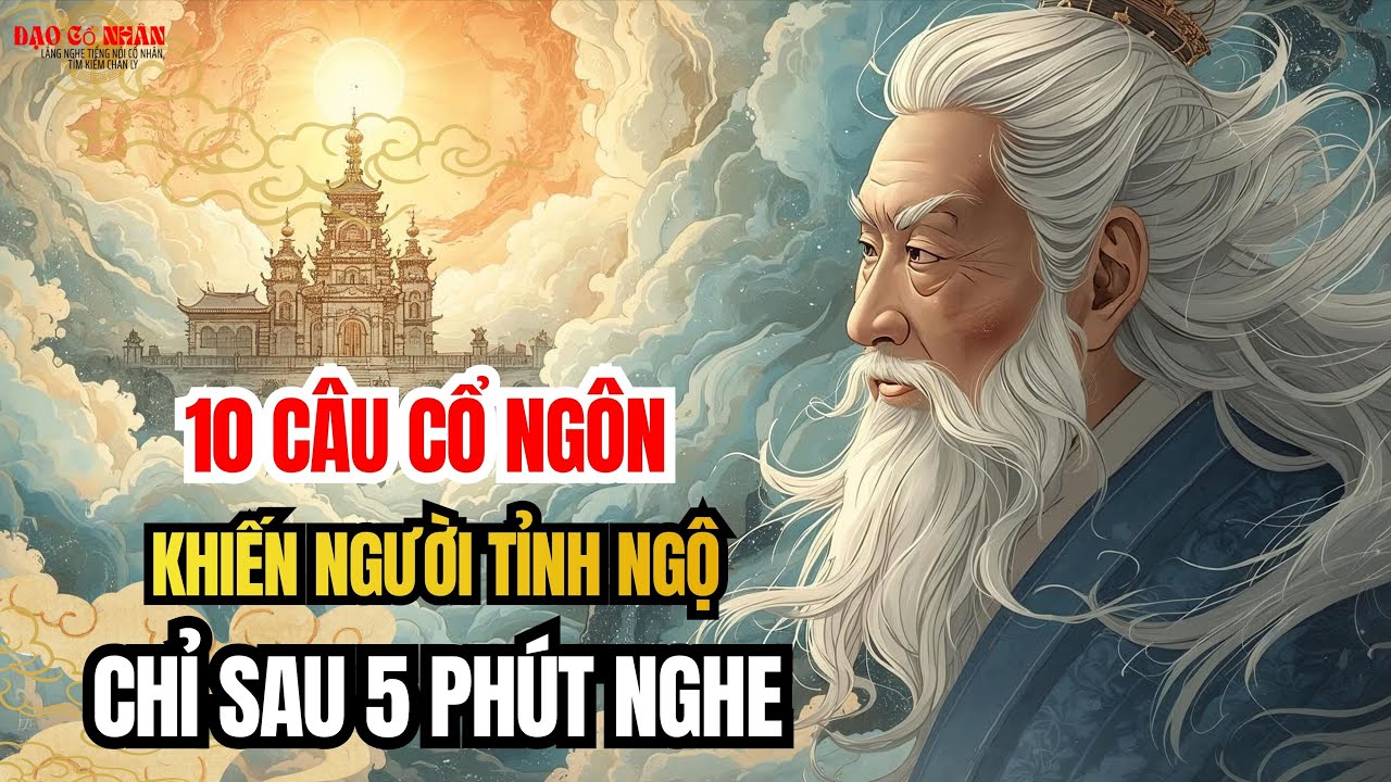 10 Câu Cổ Ngôn Khiến Người Tỉnh Ngộ Chỉ Sau 5 Phút Nghe | Triết lý cổ nhân