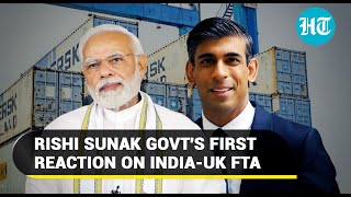'India-UK FTA only if...': Rishi Sunak government's first reaction to possible free trade deal