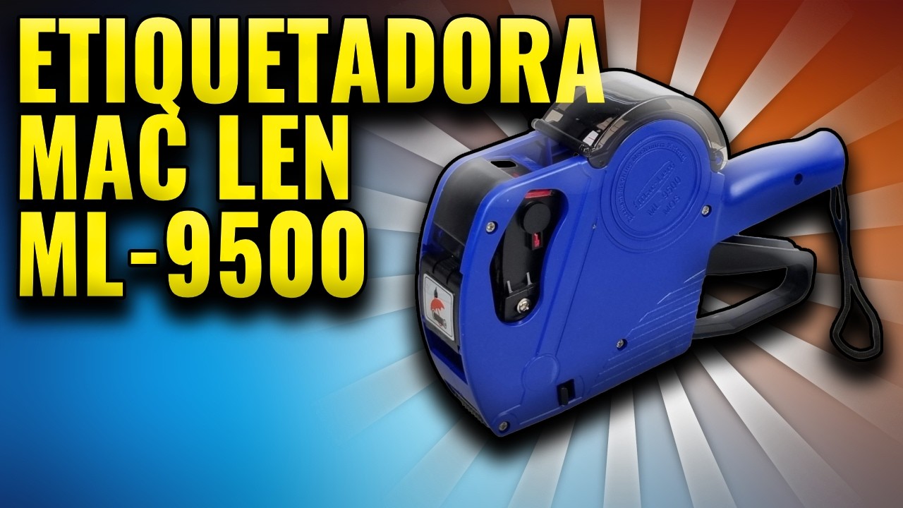 Etiquetadora manual Mac Len ML-9500 - ilabel etiquetas
