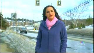 CTV Atlantic Evening News March 19 2015  Crosswalk Safely