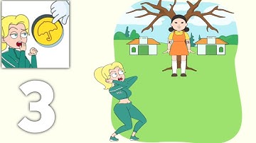 Dop 3 Story - Brain Out Game - Level 91-134 Walkthrough Solution - All Levels - Android Gameplay