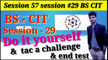 Kyp cit session 29 do it yourself,Session 57:session #29 BS-CIT,session 29 do it yourself.pk thakur.
