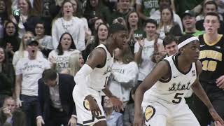 10 Michigan State vs Iowa | Cinematic Highlight | Men's Basketball
