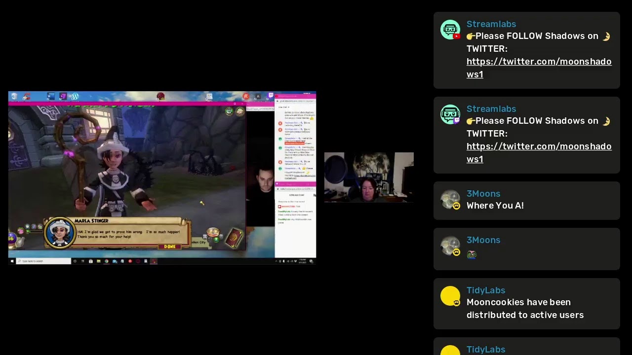 Playing some wizard 101 with Mr Minkster aka (My son) :)