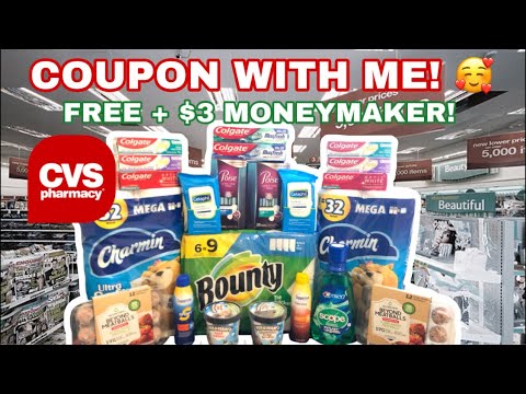 🤑🔥CVS 07/04-07/10 COUPON WALKTHROUGH | ALL FREE! Paper products, Food, Suncare, etc.🥣💸