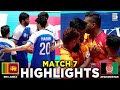 Full highlights  sri lanka vs afghanistan  match 7  2nd engro cava volleyball nations league 2024