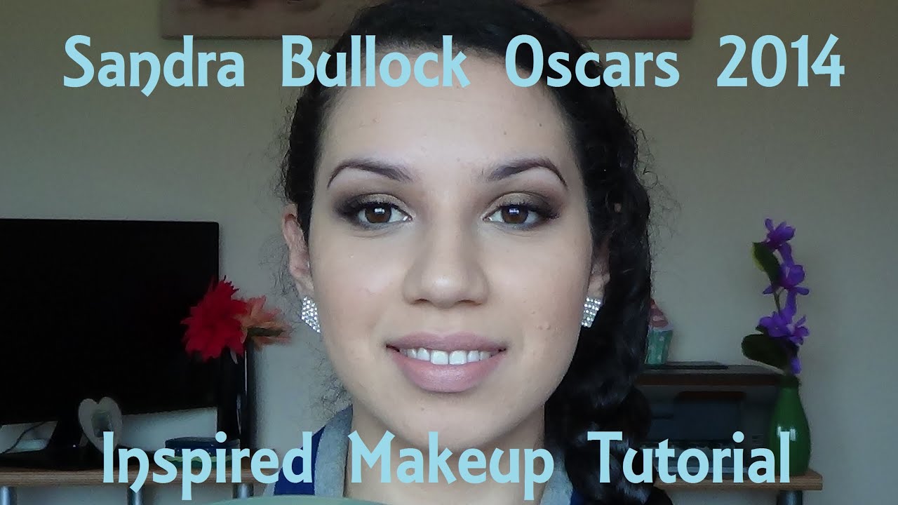 Sandra Bullock Oscars 2014 inspired makeup tutorial