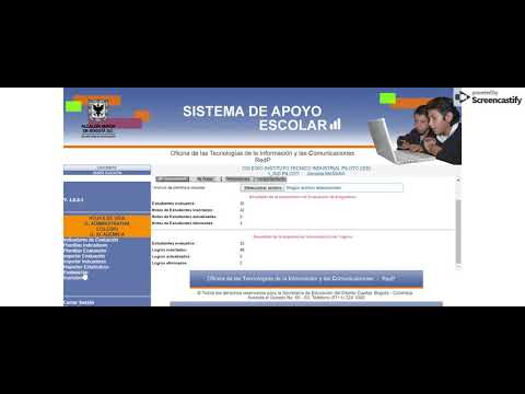 SISTEMA DE APOYO ESCOLAR - SECRETARIA DE EDUCACIÓN DE BOGOTÁ -