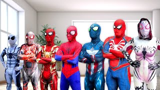 Pro 7 Superheroes Story Hey Spider-Man Team, Lets Fight The Bad-Guy Together? Action, Funny