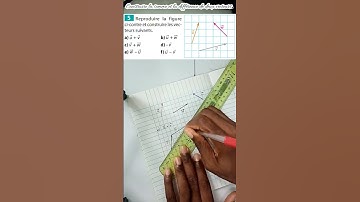 Sommes de deux vecteurs