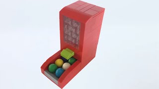 How to make easy Gumball Candy Dispenser from Lego