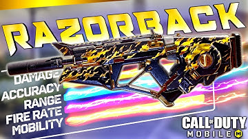 Best Razorback Gunsmith Loadout/Class Setup! | Razorback Fast Ads + No Recoil Attachments | CODM