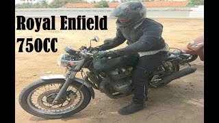 Royal Enfield 750 ABS - spotted in pre-launch tests