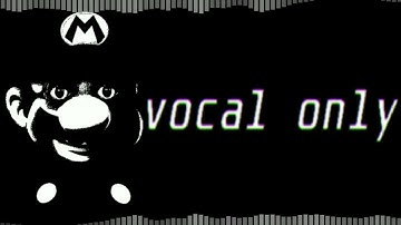 Shrouded -( Vocal Only mario no bf )- vs FNF Classified