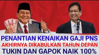 Kabar Gaji Pns 2026 Dikabarkan Gaji Pokok Dan Tukin Naik 100 Persen Simak Respon Menkeu - Ri Resimi