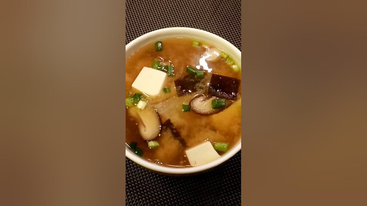 Easy Miso Soup Without Dashi misowithoutdashi YouTube