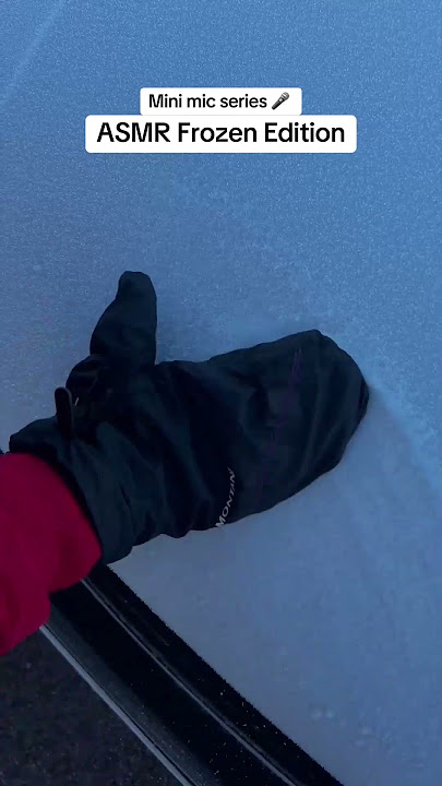 ASMR Frozen Porsche Edition! 🚗❄️#short #shorts
