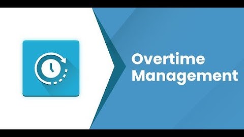 Odoo Apps - Overtime | Odoo 15