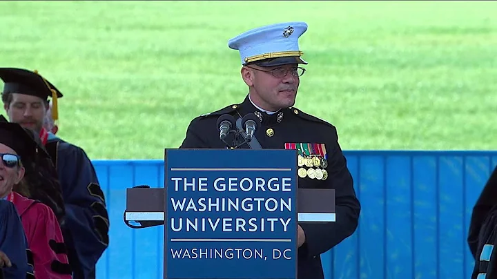GW Commencement 2015: Student Speaker U.S. Marine ...