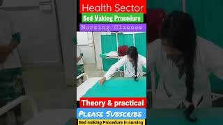 Bed Making Procedure in Nursing | Health Sector  | Medical Classes screenshot 5