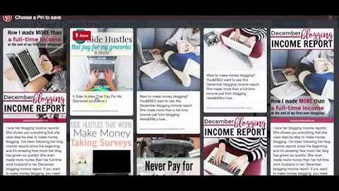 How to Make a Pinterest Image Invisible on Your Blog Post