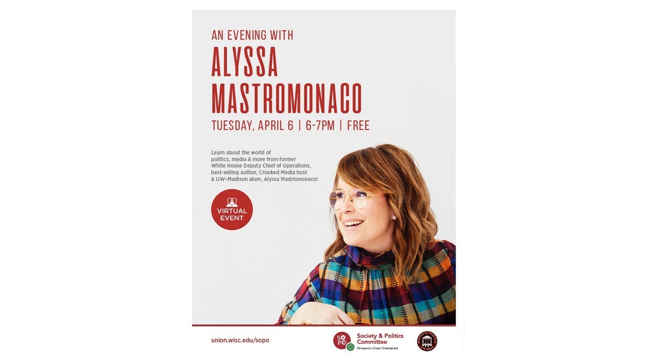 An Evening with Alyssa Mastromonaco
