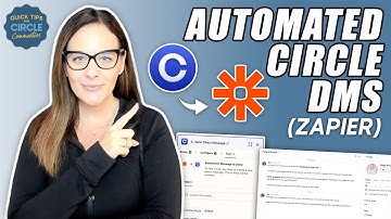 How to Send Automated DMs to New Circle Members Using Zapier (Step-by-Step Tutorial)