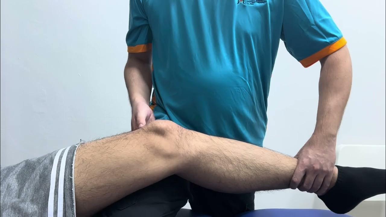 Manual Therapy Knee Flexion Mobilization YouTube