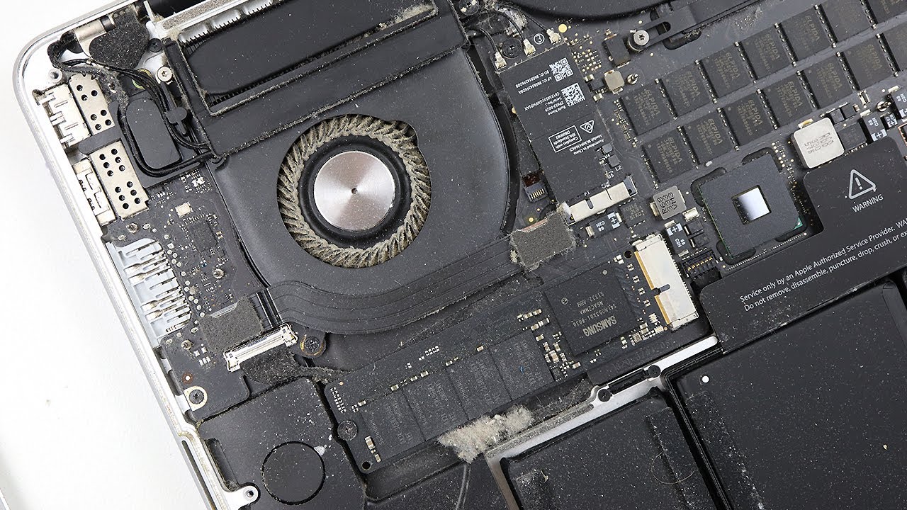 Fixing My Filthy Overheating MacBook Pro YouTube
