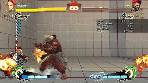 Street Fighter IV Omega - New Cammy Vortex