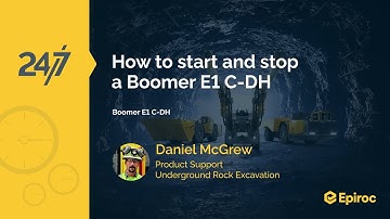 How to start and stop a rig | Boomer E1 C-DH