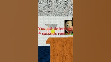 I hate this game- baldi’s basics #funny #gaming #baldisbasics